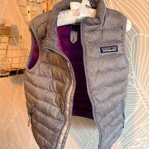 Patagonia Kids Puffer Jacket 3T (Purple & Gray)